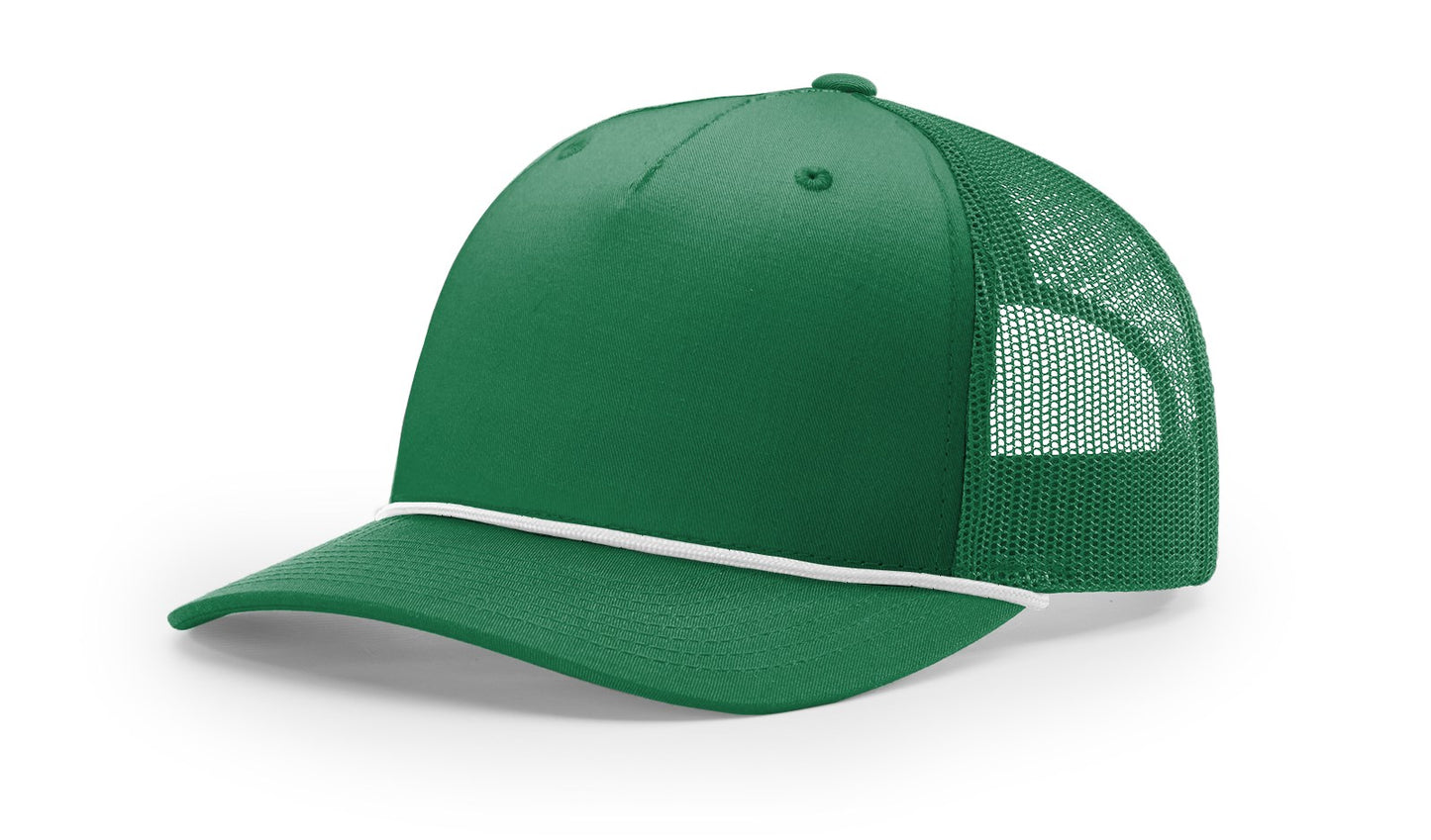 Five Panel Trucker With Rope
