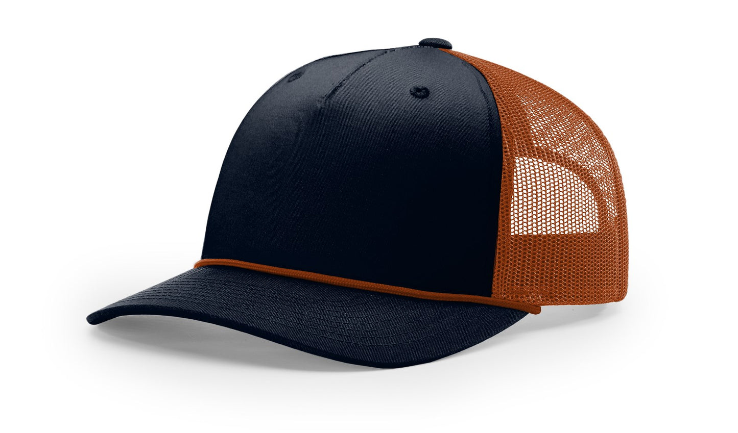 Five Panel Trucker With Rope