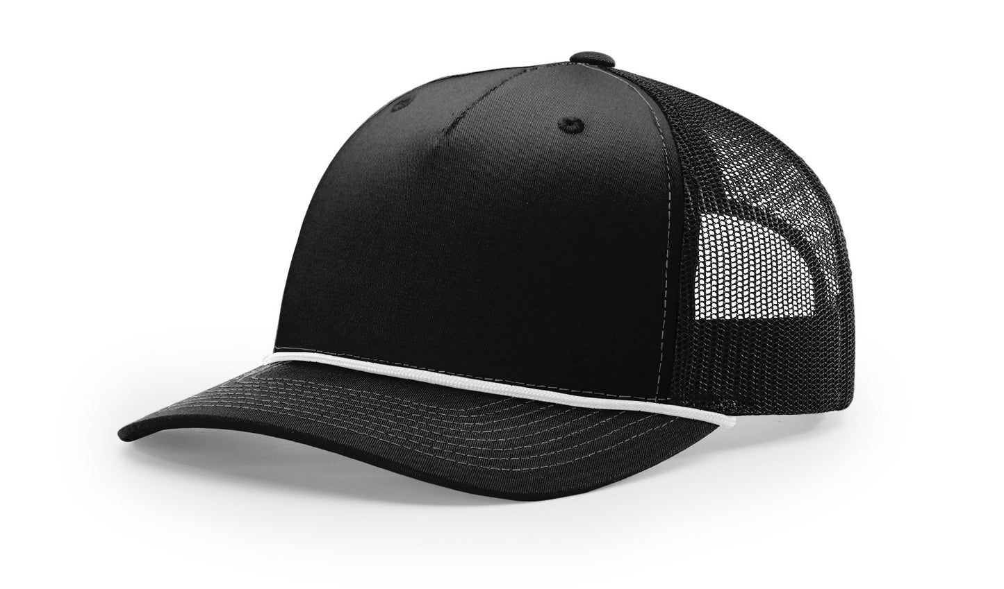 Five Panel Trucker With Rope