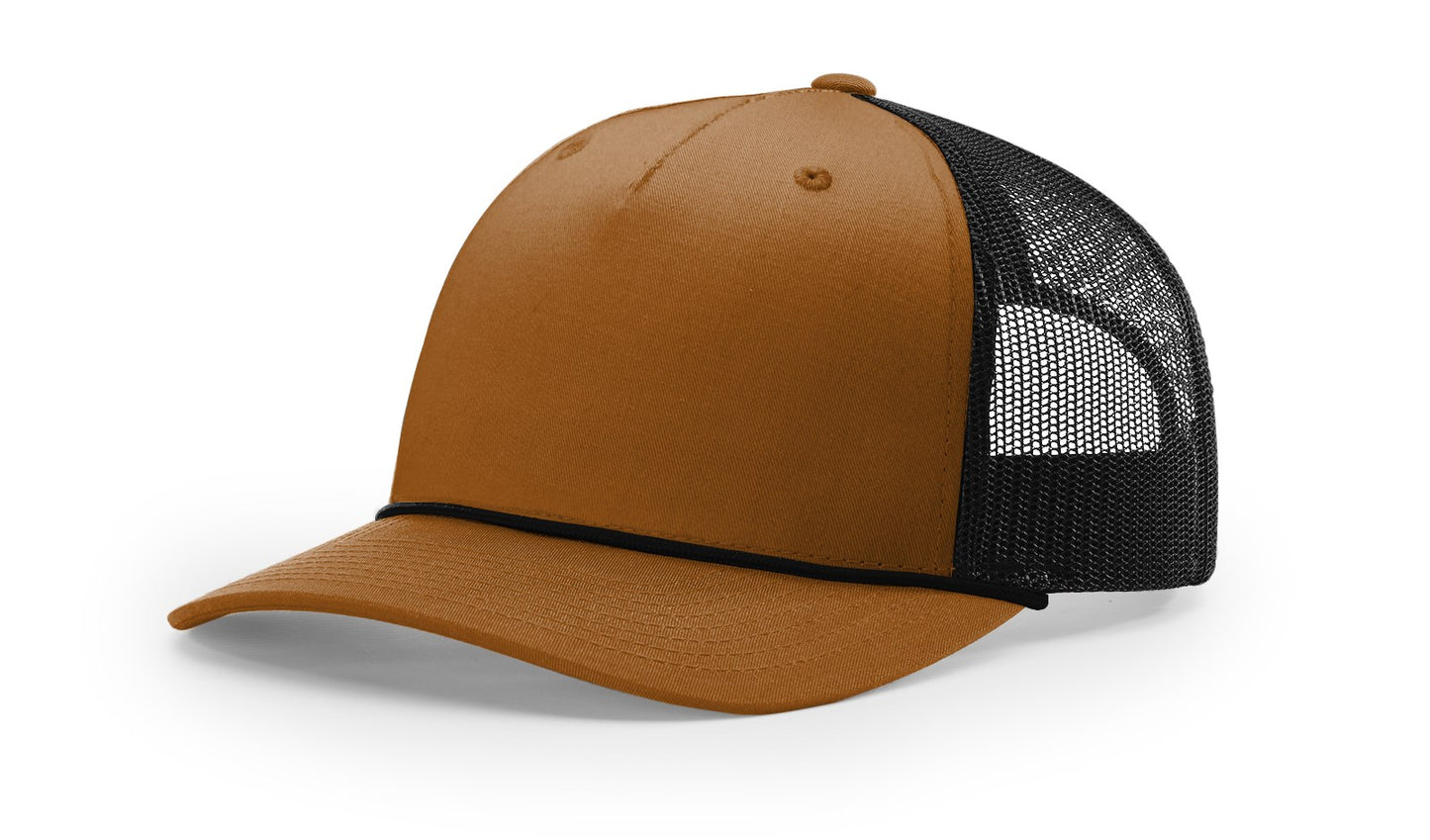 Five Panel Trucker With Rope