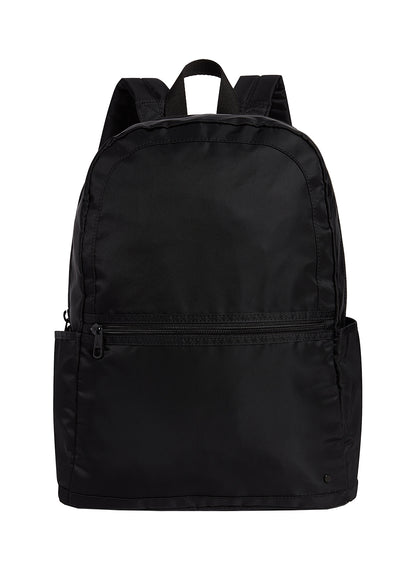 Kane Large Double Pocket Nylon Backpack