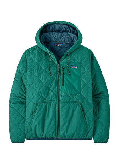 Men's Diamond Quilted Bomber Hoody