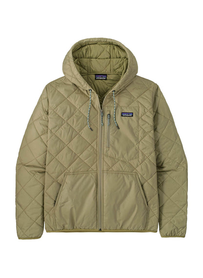 Men's Diamond Quilted Bomber Hoody
