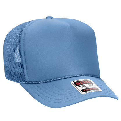 5 Panel High Crown Mesh Back Trucker Hat