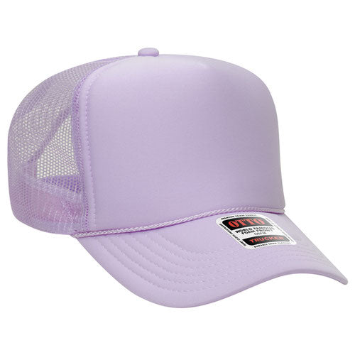 5 Panel High Crown Mesh Back Trucker Hat
