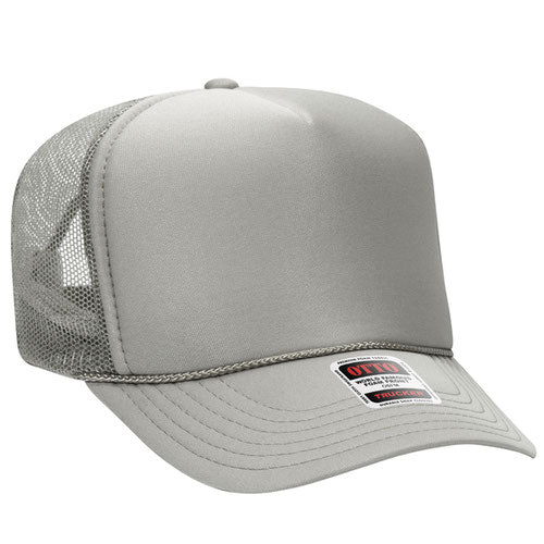 5 Panel High Crown Mesh Back Trucker Hat