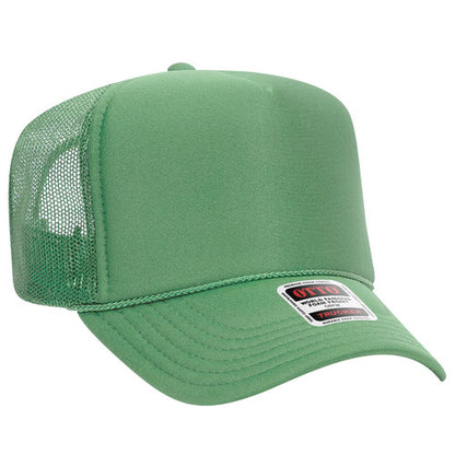5 Panel High Crown Mesh Back Trucker Hat