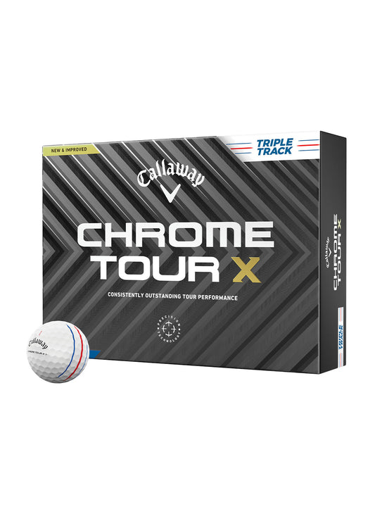 Chrome Tour X Triple Track 24 Golf Balls