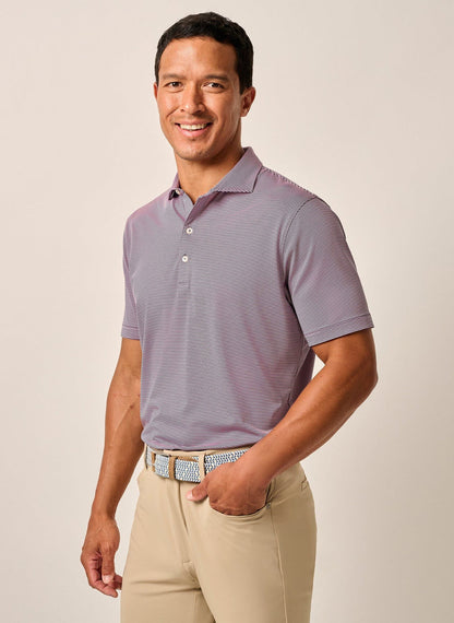 Men's Lyndon Striped Polo