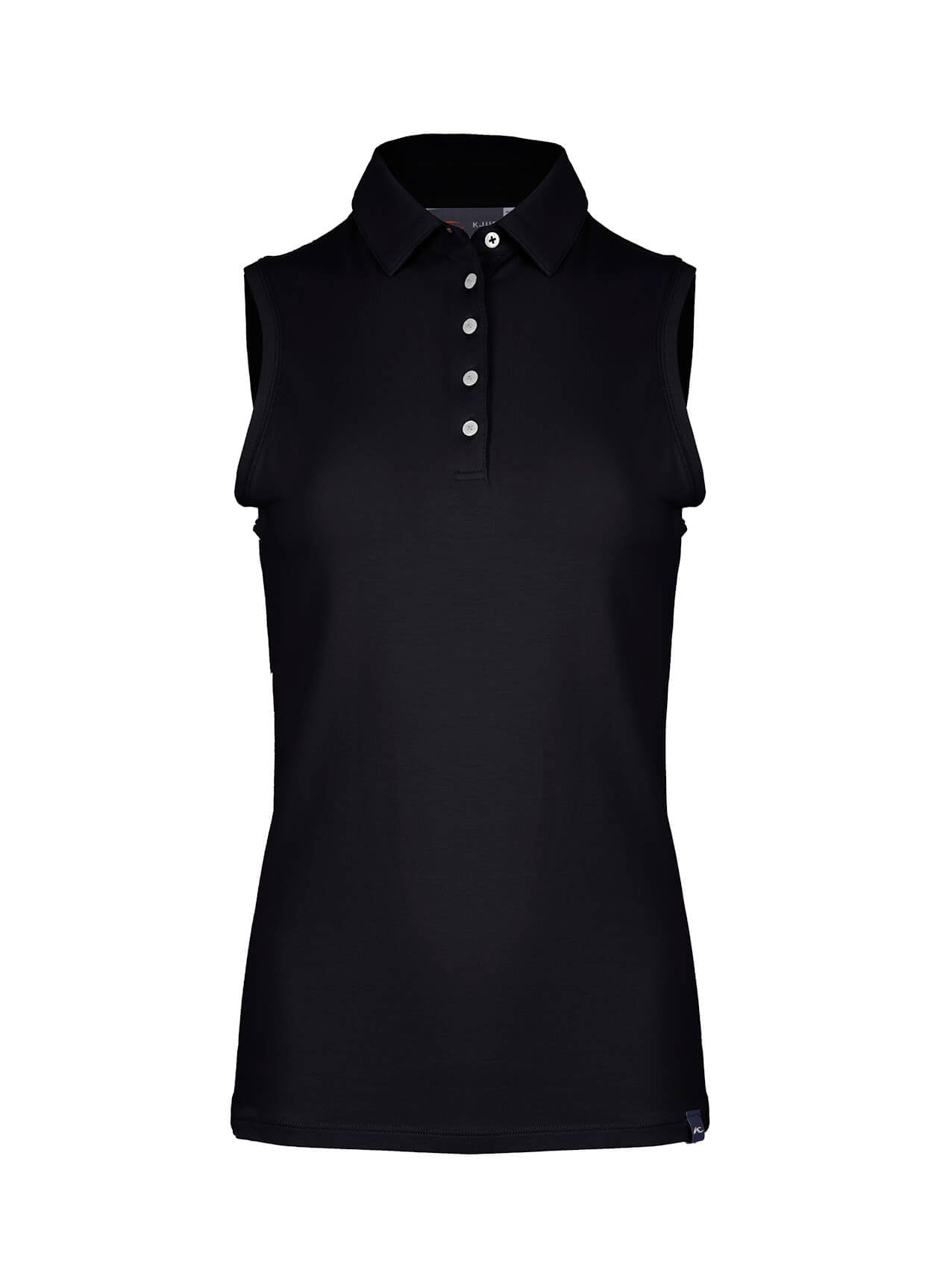 Women's Hollow Pima Sleeveless Polo