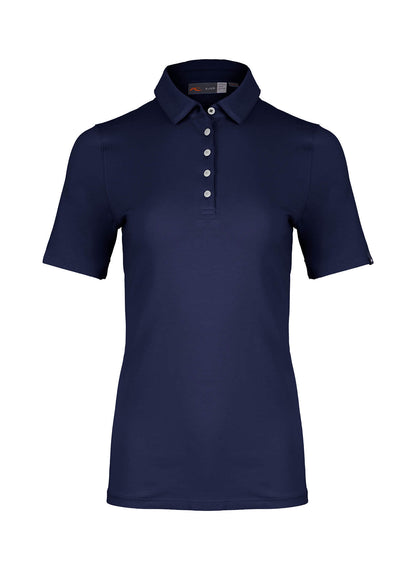 Women's Hollow Pima Polo