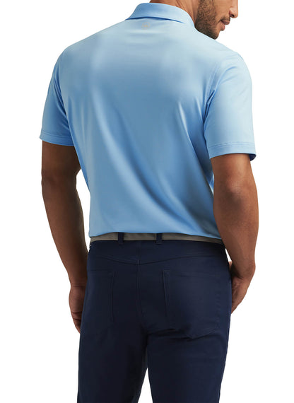Men's Solid Performance Polo - Self Collar