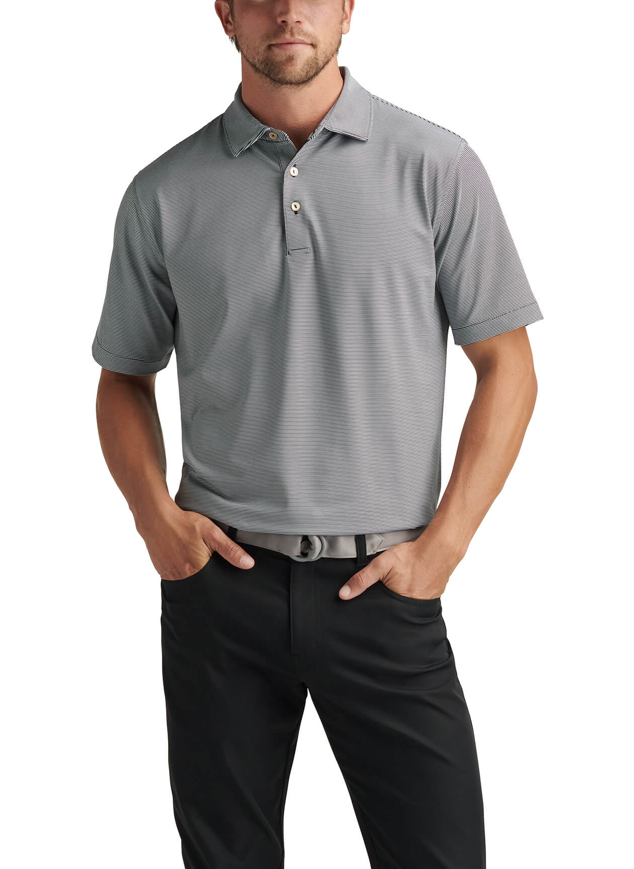 Men's Jubilee Striped Polo