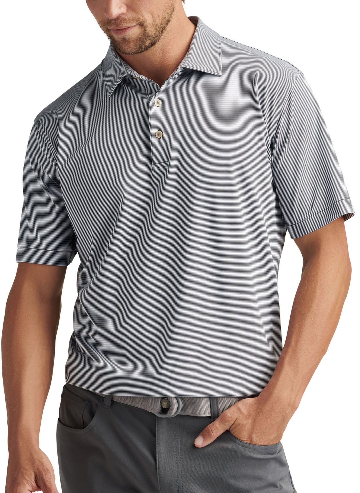 Men's Jubilee Striped Polo