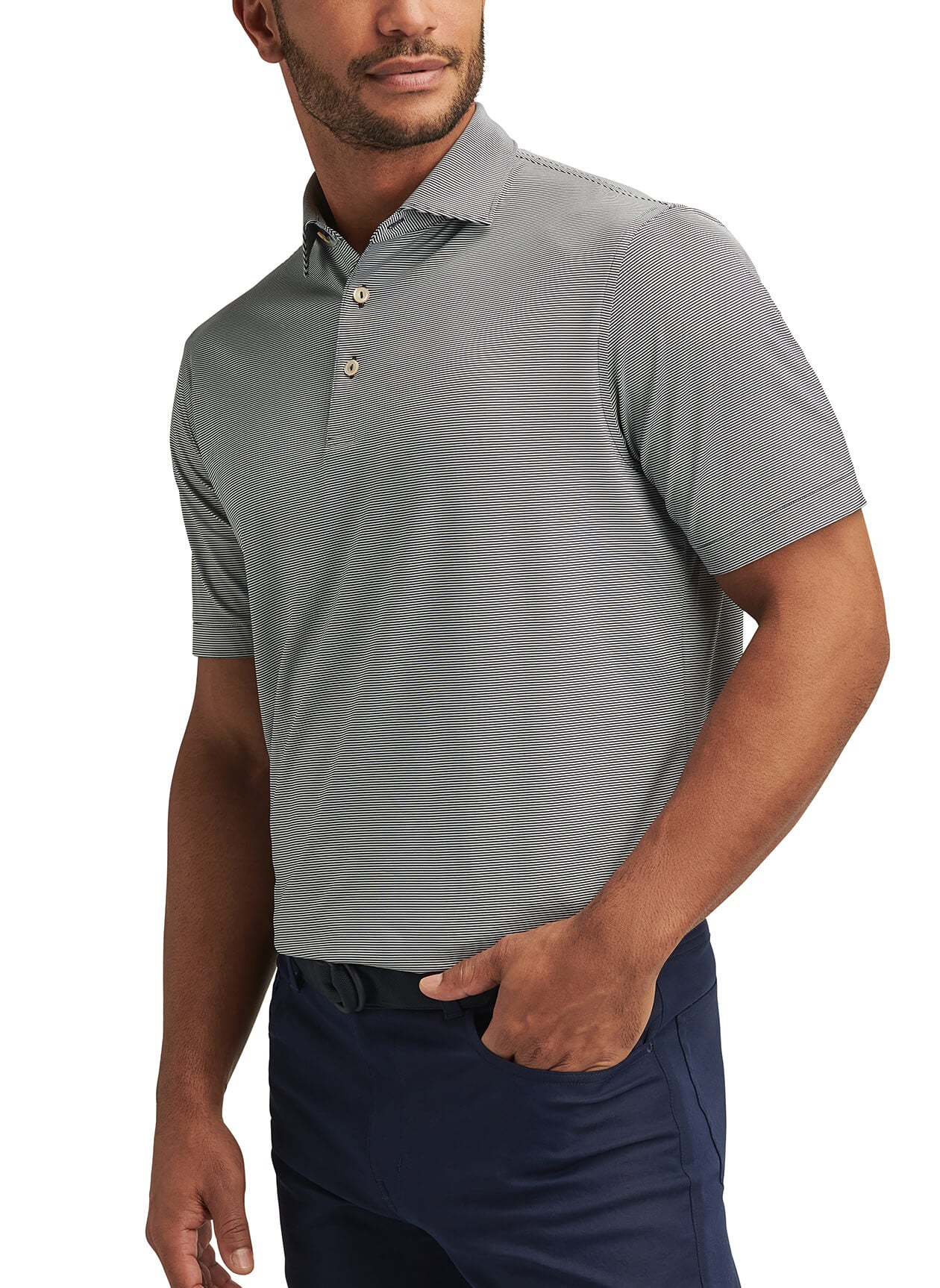 Men's Jubilee Striped Polo