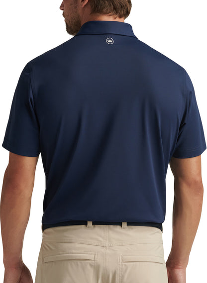 Men's Solid Stretch Polo