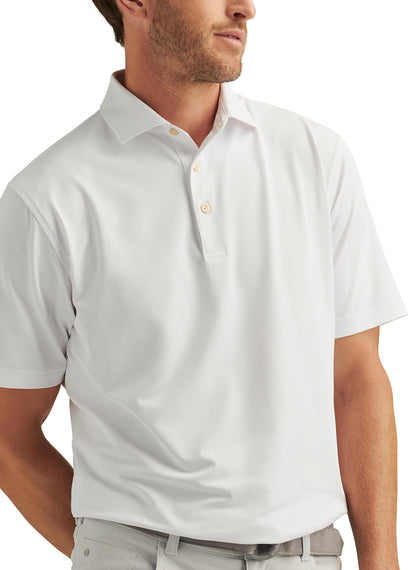 Men's Solid Stretch Polo