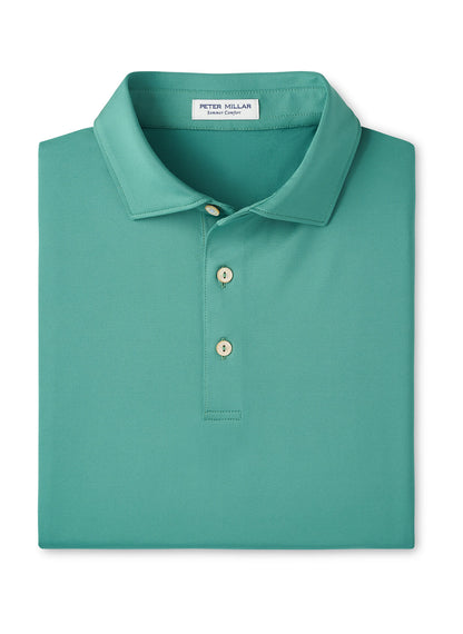 Men's Solid Performance Polo - Self Collar