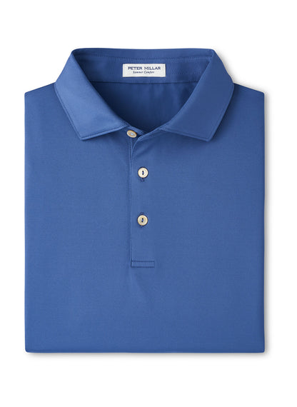 Men's Solid Performance Polo - Self Collar