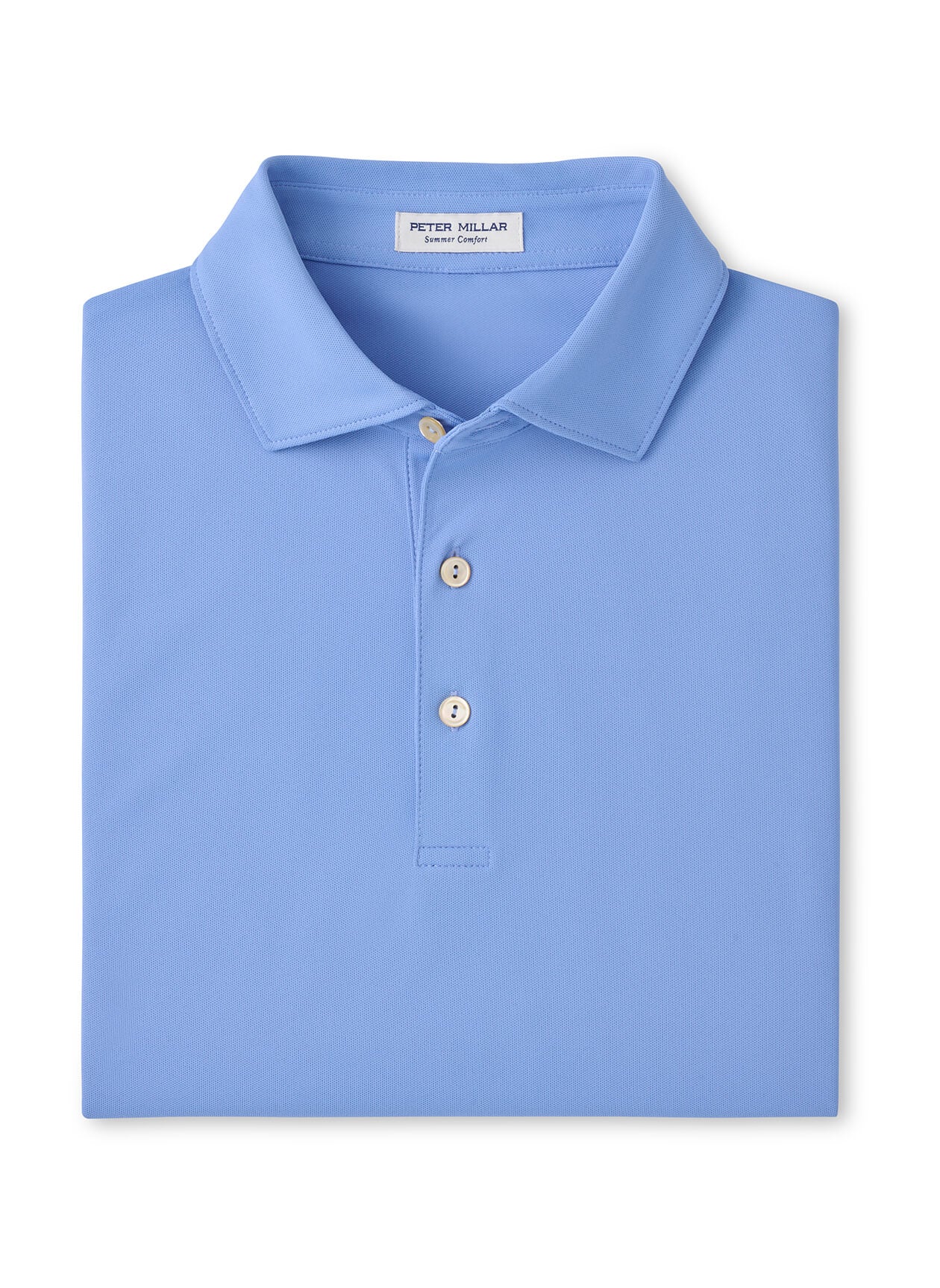 Men's Solid Stretch Polo