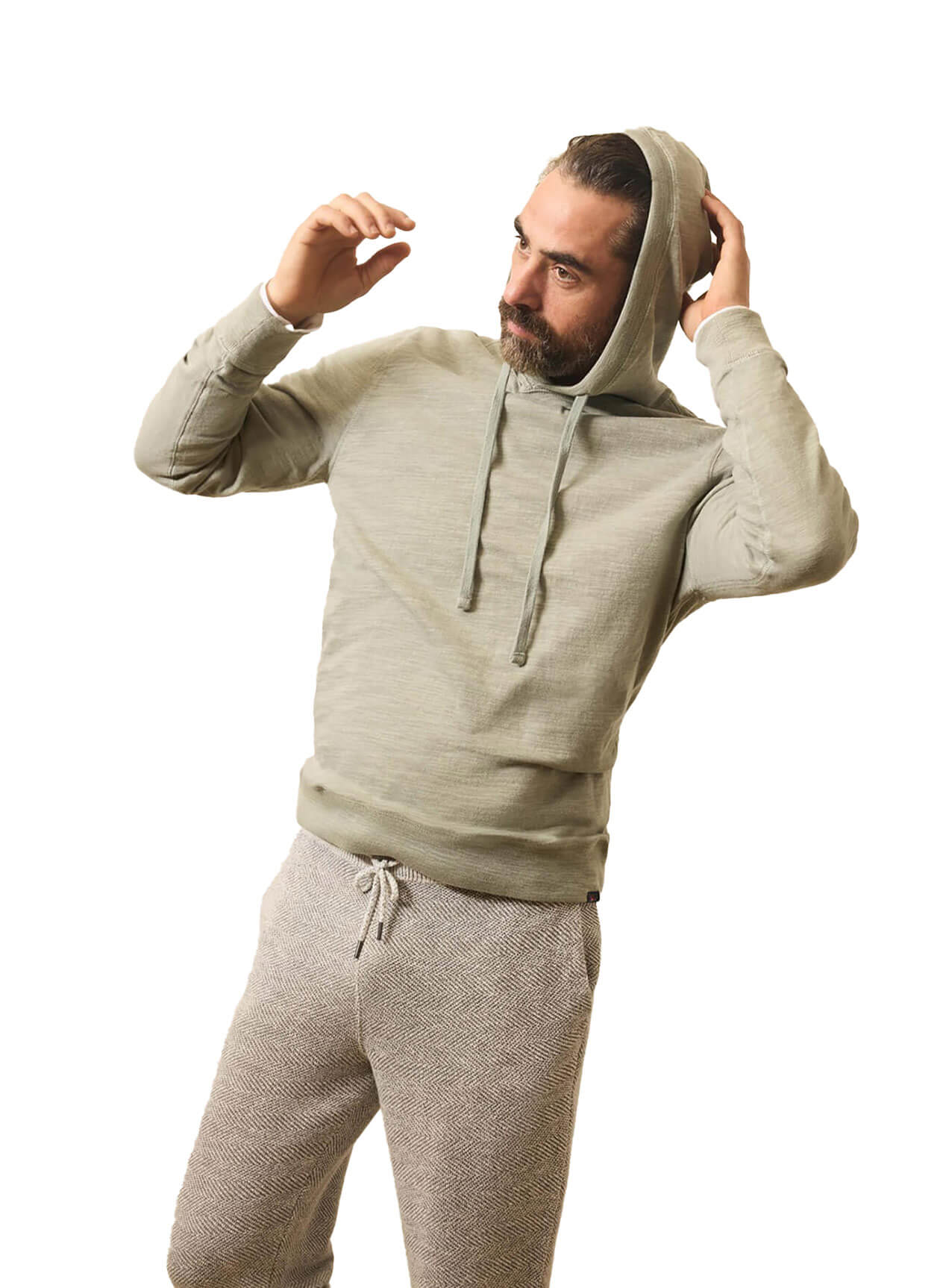 Slub Cotton Hoodie