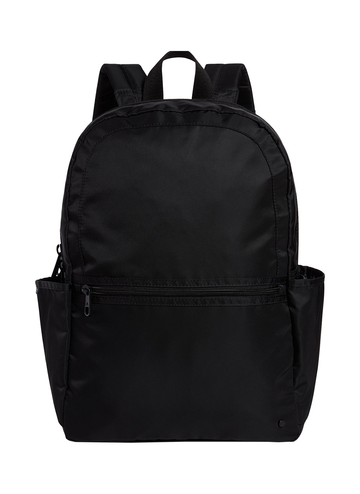 Kane Double Pocket Nylon Backpack